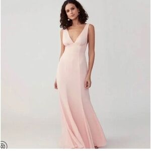 Fame and Partners Tie Back Cut Out Dress